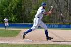 Baseball vs MIT  Wheaton College Baseball vs MIT in the  NEWMAC Championship game. - (Photo by Keith Nordstrom) : Wheaton, baseball, NEWMAC